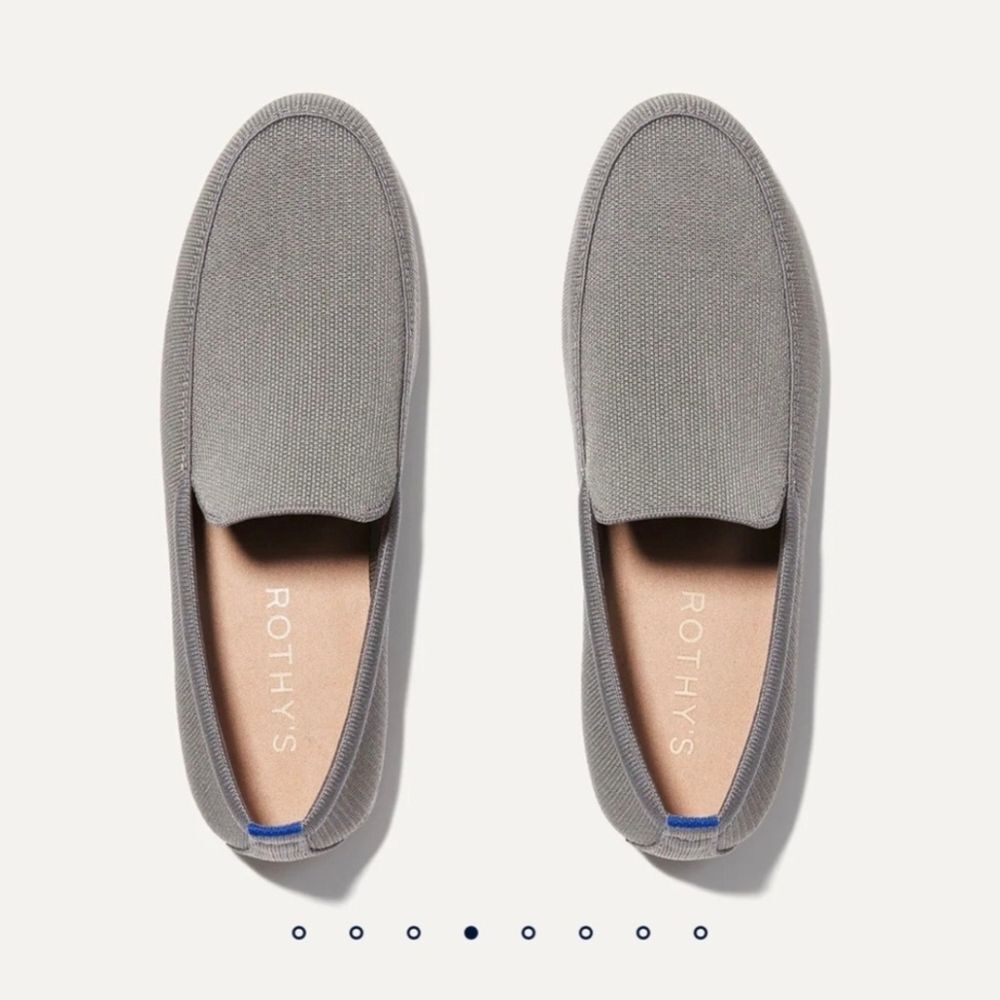 EUC LIKE NEW Rothy's The Ravello Loafer - Dusk Grey Men Size 9